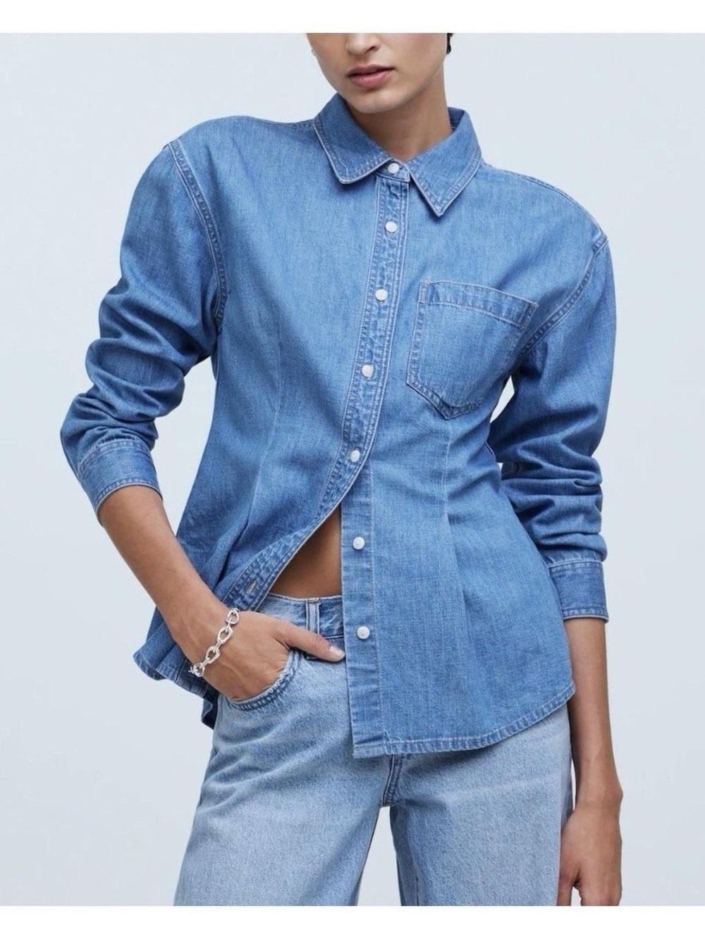 Madewell Denim Button Down NWT